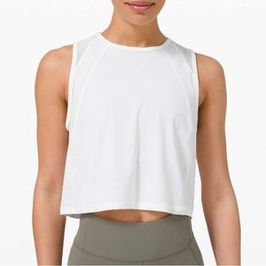 lululemon athletica White Sculpt Tank Top